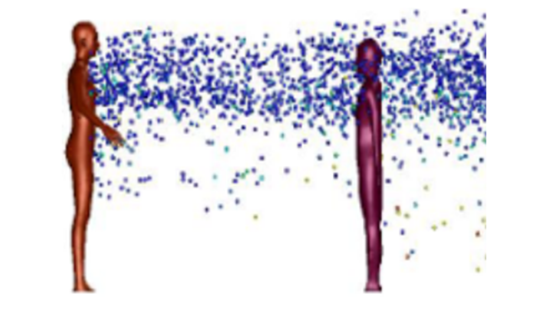 Simulation shows how cough droplets spread in tropical climate