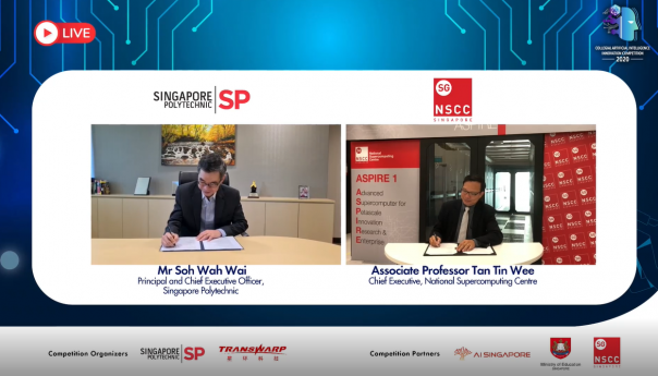 Singapore Polytechnic is first local polytechnic to sign MoU with NSCC for full access to supercomputers