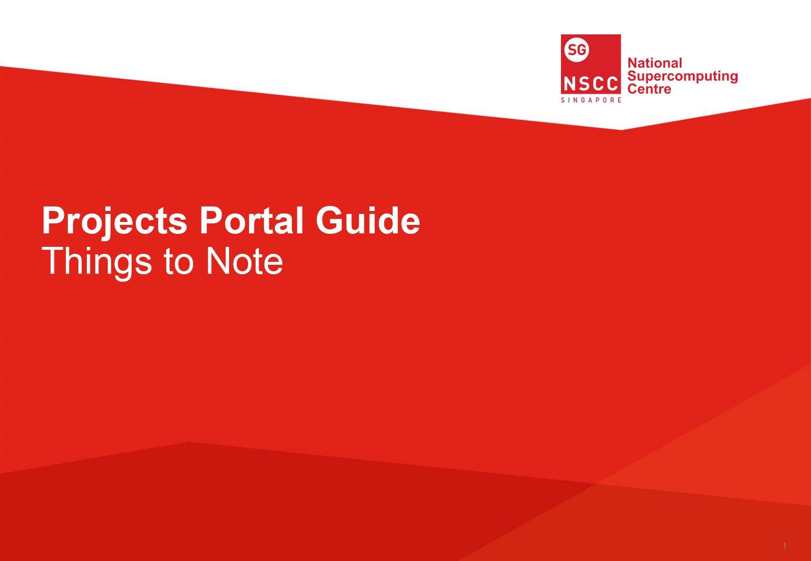 Projects Portal Guide