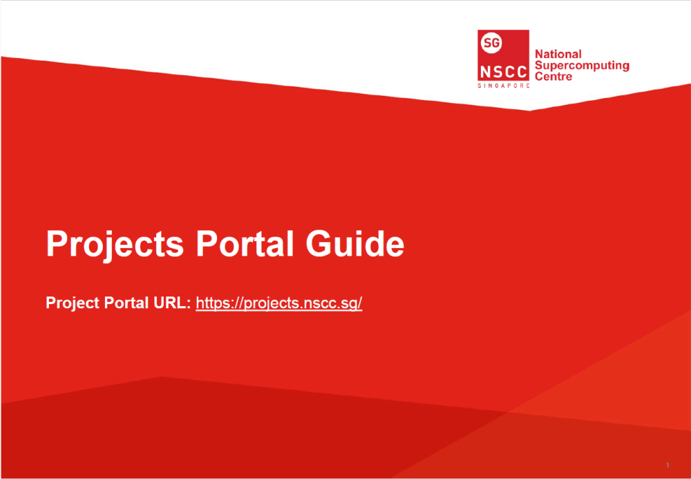 Projects Portal Guide