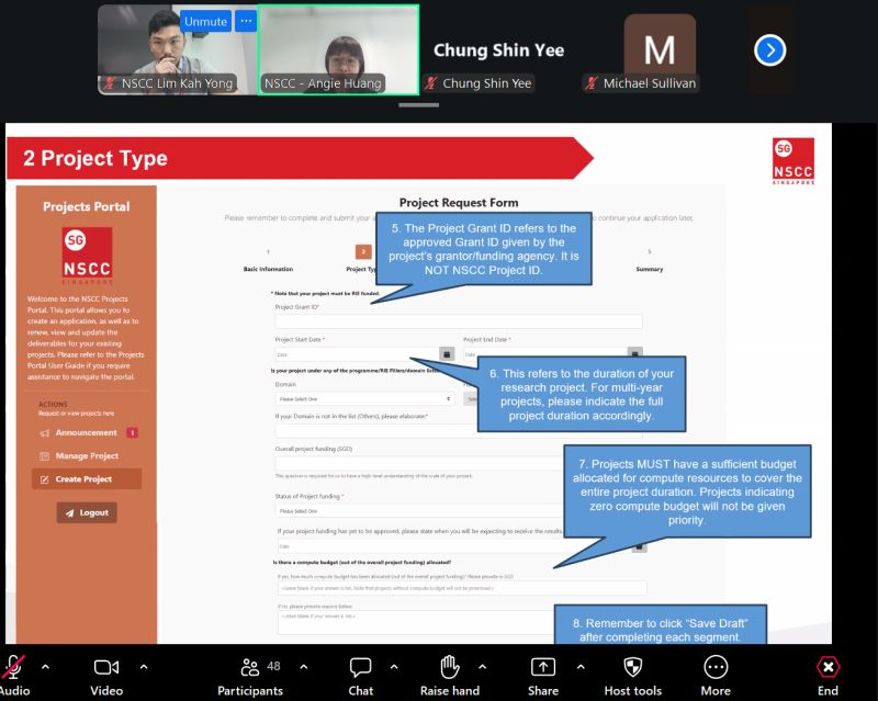 7th Call for Projects: NSCC Resource Planning Workshop