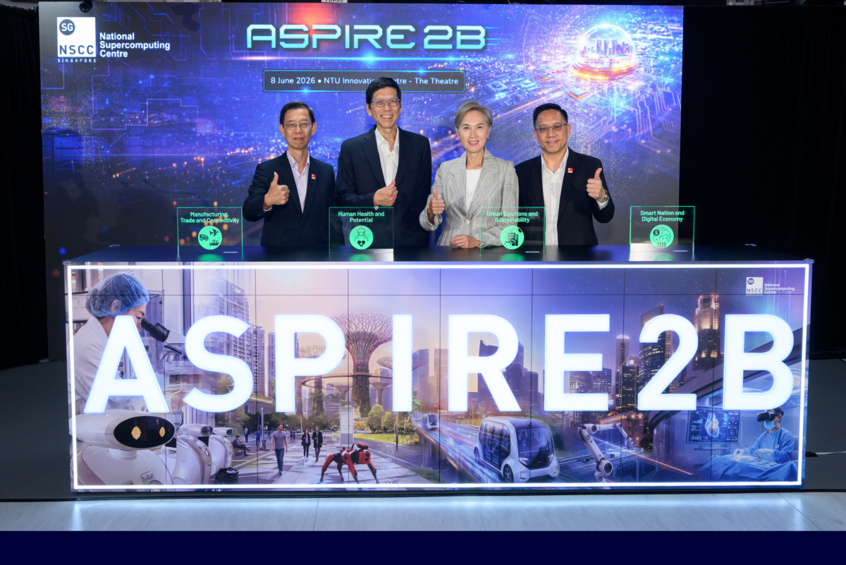 NSCC Singapore Launches Next-Generation Supercomputer ASPIRE 2B