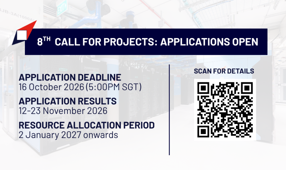 NSCC’s 8th Call for Projects Now Open!